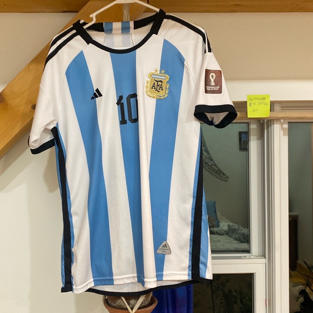 Adidas, authentic Messi Argentina, 2022 jersey